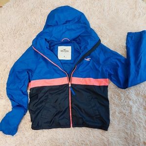 Hollister Windblocker Jacket - Size M